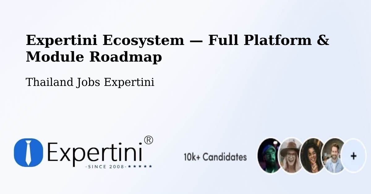 Expertini Ecosystem — Full Platform & Module Roadmap – Pra Wet
